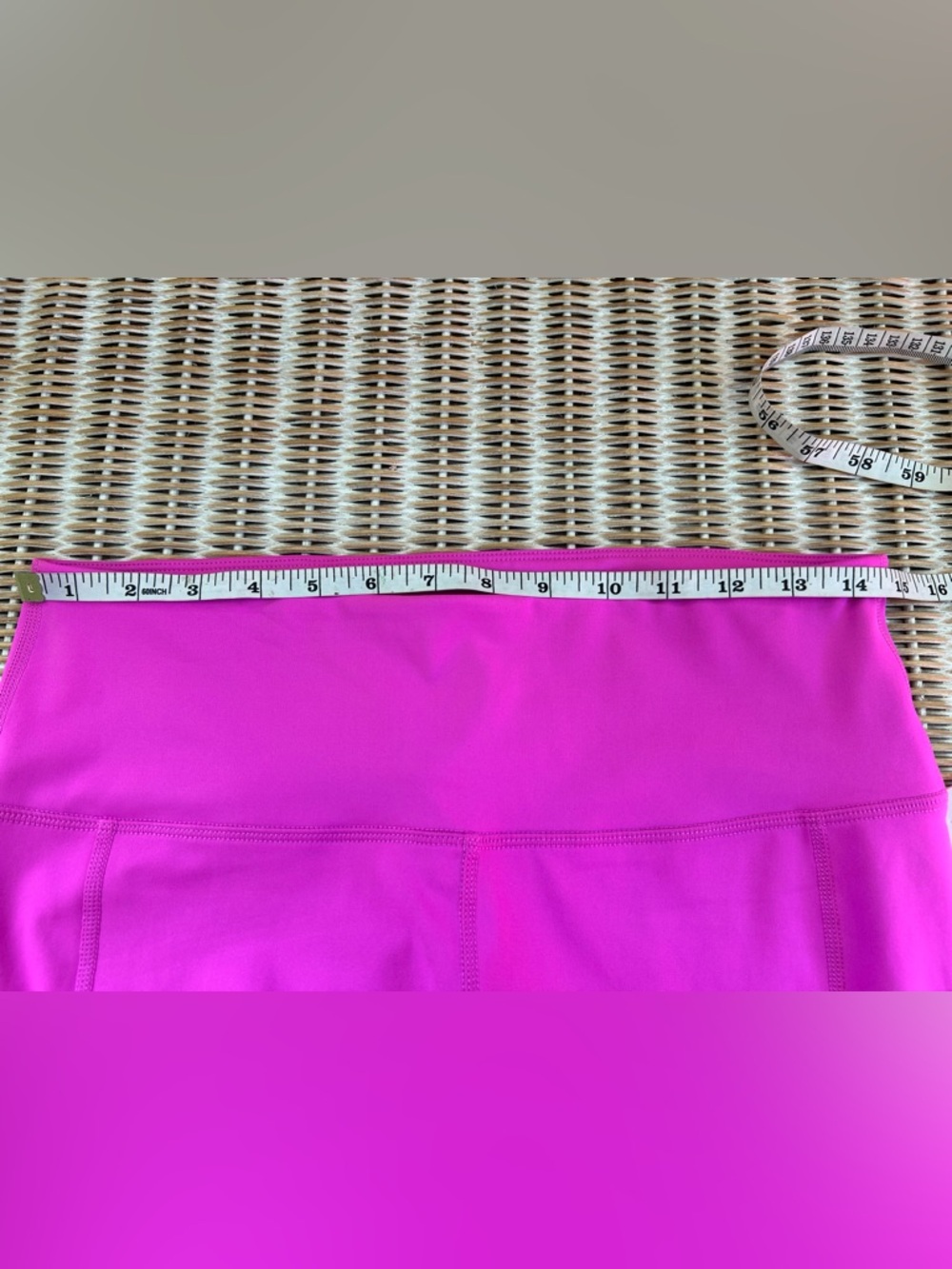 Lilly Pulitzer Luxletic Weekender High Rise Leggings Pink NWT Size L #89 - Picture 9 of 13